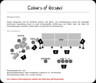 StageRider Colours of Gospel